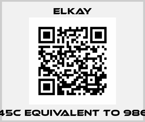 98545C equivalent to 98632C Elkay
