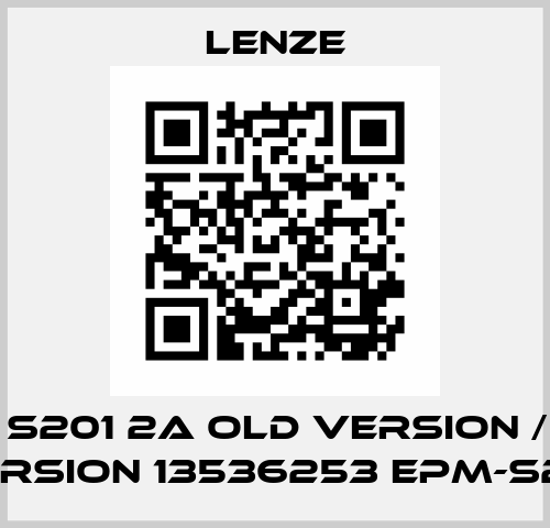 EPM S201 2A old version / new version 13536253 EPM-S201 Lenze