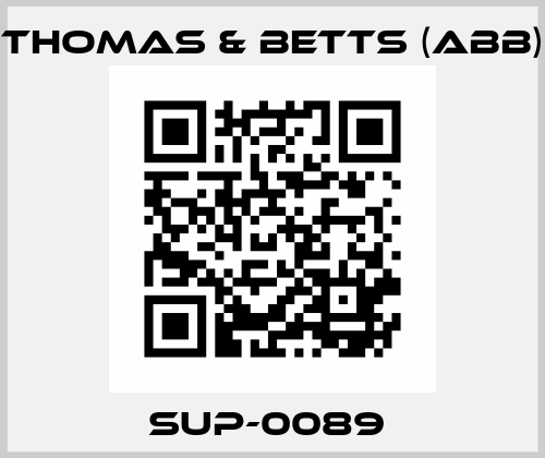 SUP-0089  Thomas & Betts (ABB)