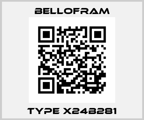 Type X24B281 Bellofram