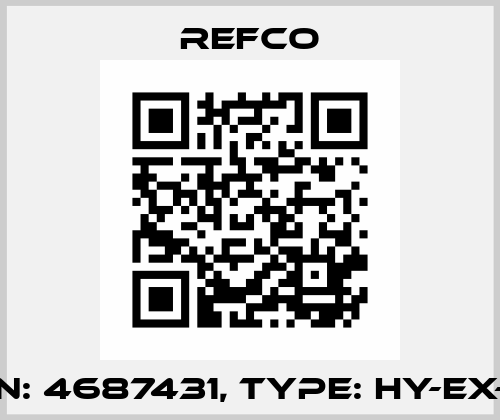 P/N: 4687431, Type: HY-EX-10 Refco