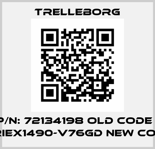 P/N: 72134198 old code / ORIEX1490-V76GD new code Trelleborg