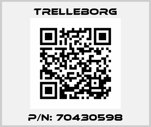 P/N: 70430598 Trelleborg