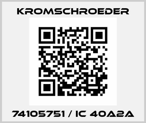 74105751 / IC 40A2A Kromschroeder