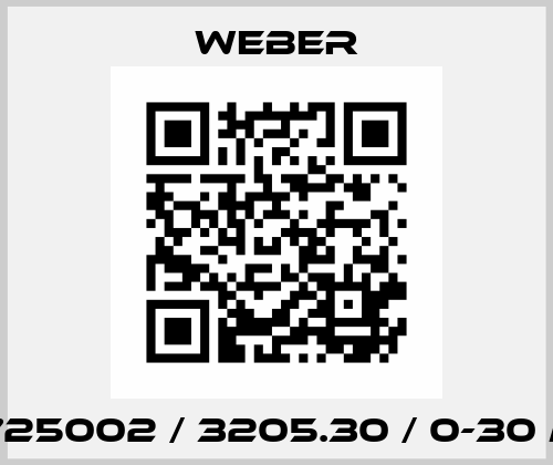 00725002 / 3205.30 / 0-30 m/s Weber
