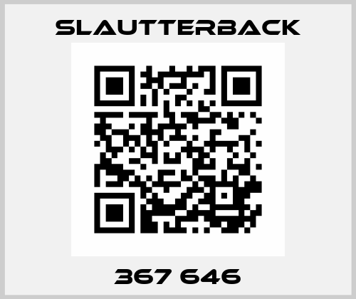 367 646 Slautterback