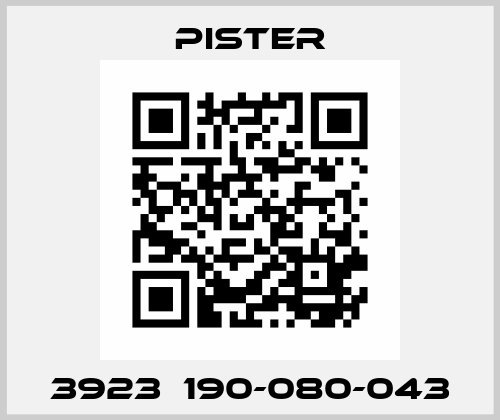 3923  190-080-043 Pister