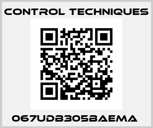 067UDB305BAEMA  Control Techniques