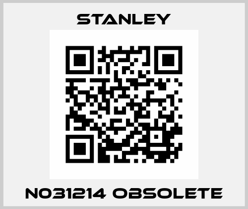 N031214 obsolete Stanley