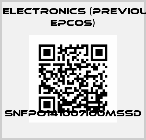 SNFPO141007I00MSSD TDK Electronics (previously EPCOS)