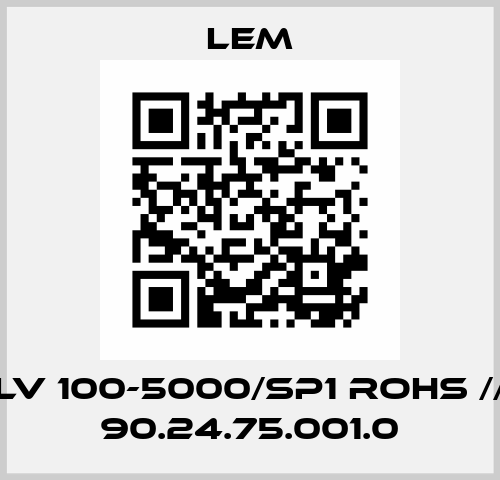 LV 100-5000/SP1 ROHS // 90.24.75.001.0 Lem