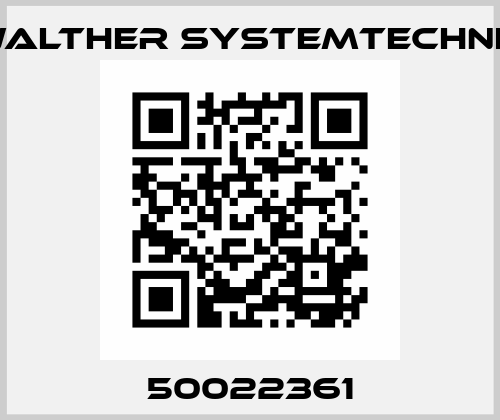 50022361 Walther Systemtechnik