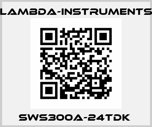 SWS300A-24TDK  lambda-instruments
