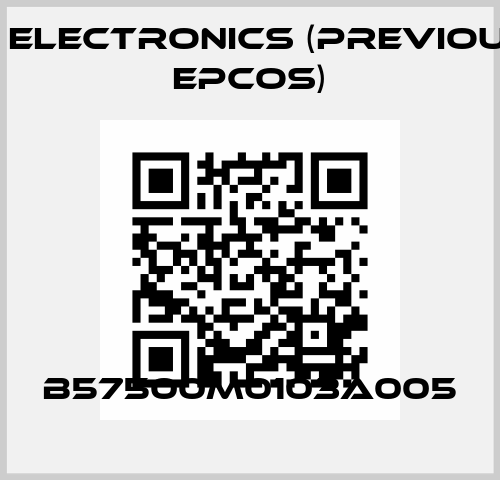 B57500M0103A005 TDK Electronics (previously EPCOS)