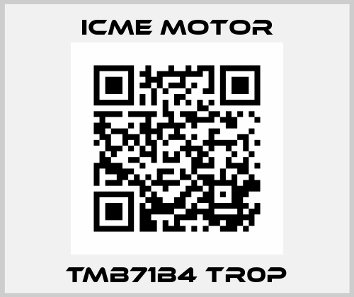 TMB71B4 TR0P Icme Motor