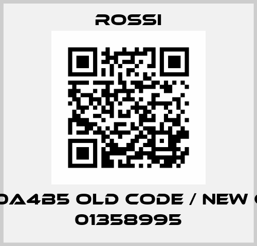 FO 80A4B5 old code / new code 01358995 Rossi