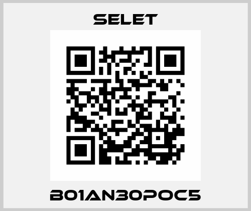 B01AN30POC5 Selet