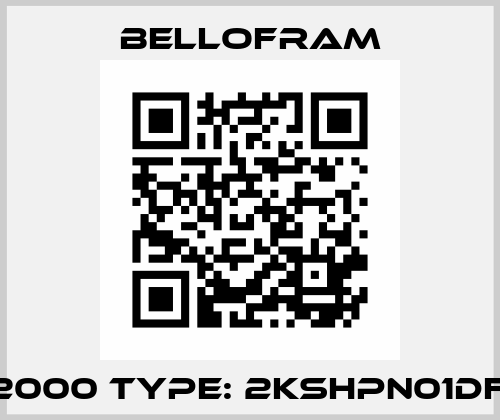 P/N: T2000 Type: 2KSHPN01DF10000 Bellofram