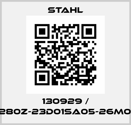130929 / 8040/1280Z-23D01SA05-26M03SA04 Stahl