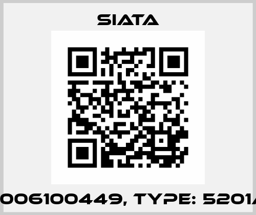 P/N: 006100449, Type: 5201A-05 Siata