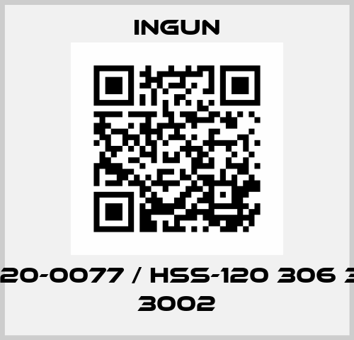 HSS-120-0077 / HSS-120 306 300 A 3002 Ingun