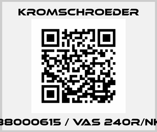 88000615 / VAS 240R/NK Kromschroeder