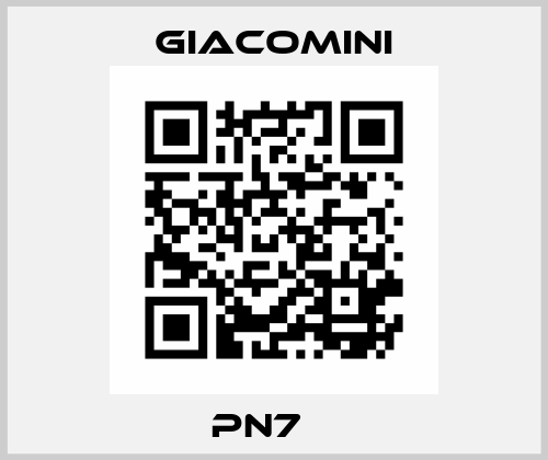 PN7    Giacomini