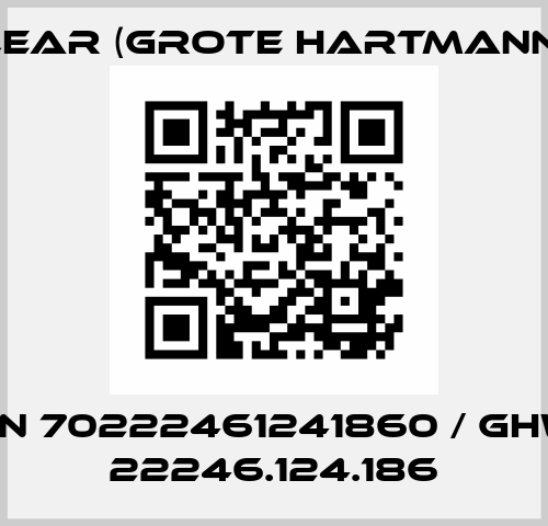Pn 70222461241860 / GHW 22246.124.186 Lear (Grote Hartmann)