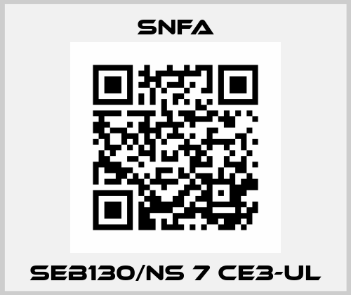 SEB130/NS 7 CE3-UL SNFA