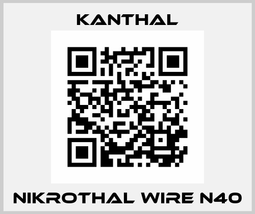 NIKROTHAL WIRE N40 Kanthal