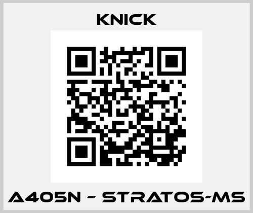 A405N – STRATOS-MS Knick