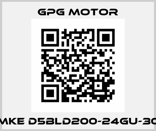 DMKE D5BLD200-24GU-30S gpg motor