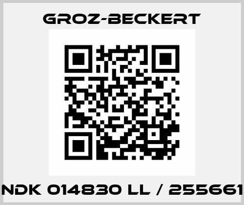 NDK 014830 LL / 255661 Groz-Beckert