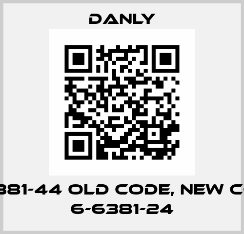 6-6381-44 old code, new code 6-6381-24 Danly