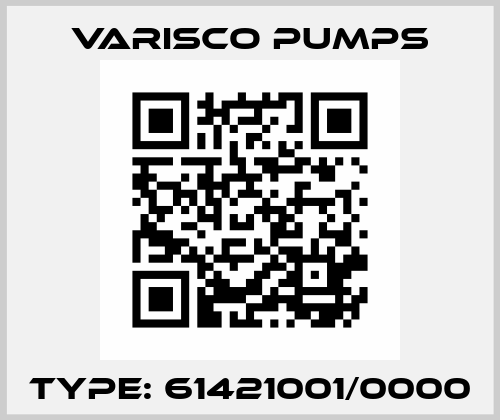 Type: 61421001/0000 Varisco pumps