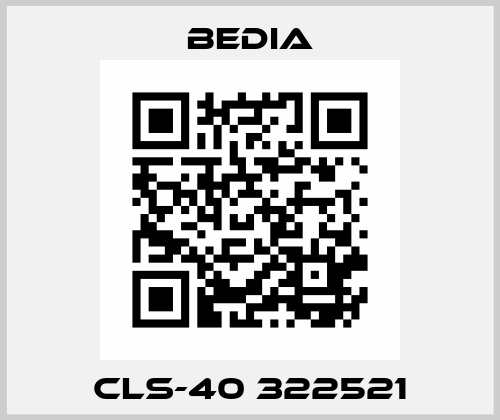 CLS-40 322521 Bedia