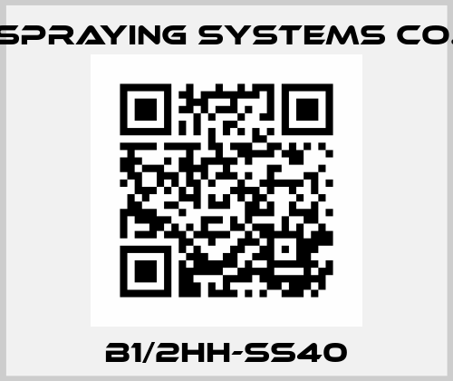 B1/2HH-SS40 Spraying Systems Co.