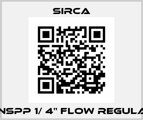 FREINSPP 1/ 4" flow regulator Sirca