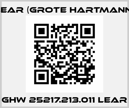 GHW 25217.213.011 Lear Lear (Grote Hartmann)