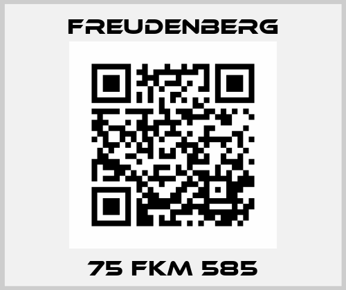 75 FKM 585 Freudenberg