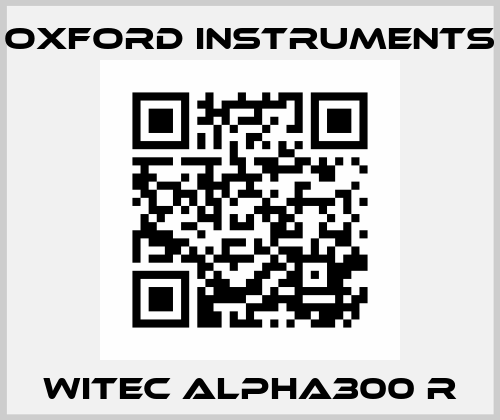 WITec Alpha300 R Oxford Instruments