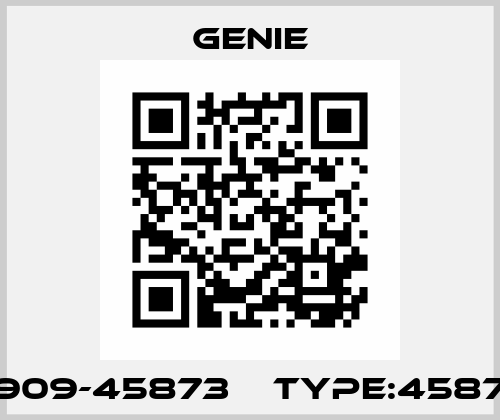 P/N:909-45873    Type:45873GT Genie
