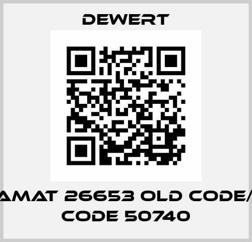 Megamat 26653 old code/ new code 50740 DEWERT