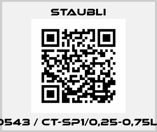 33.0543 / CT-SP1/0,25-0,75L AU Staubli
