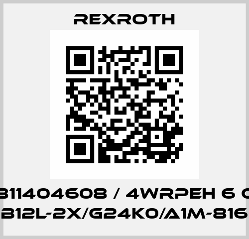 0811404608 / 4WRPEH 6 C3 B12L-2X/G24K0/A1M-816 Rexroth