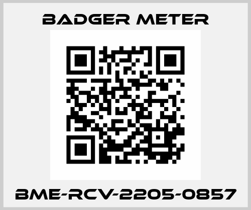 BME-RCV-2205-0857 Badger Meter