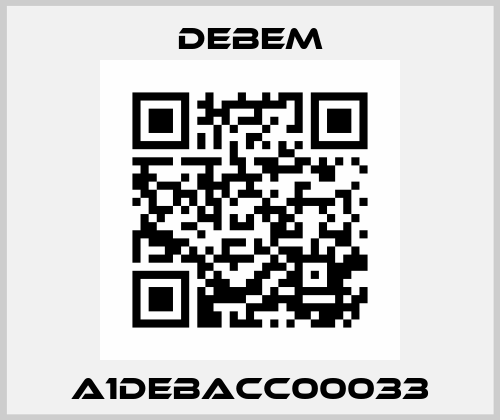 A1DEBACC00033 Debem