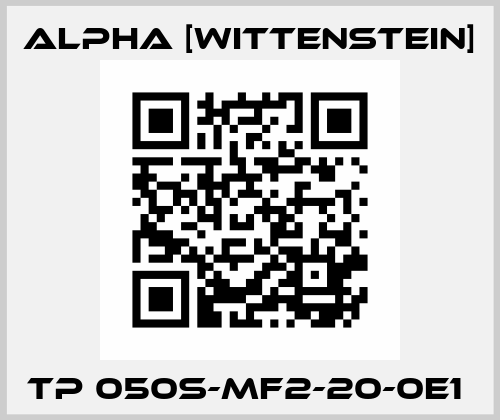 TP 050S-MF2-20-0E1  Alpha [Wittenstein]