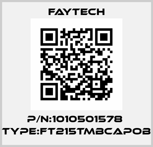 P/N:1010501578  Type:FT215TMBCAPOB Faytech