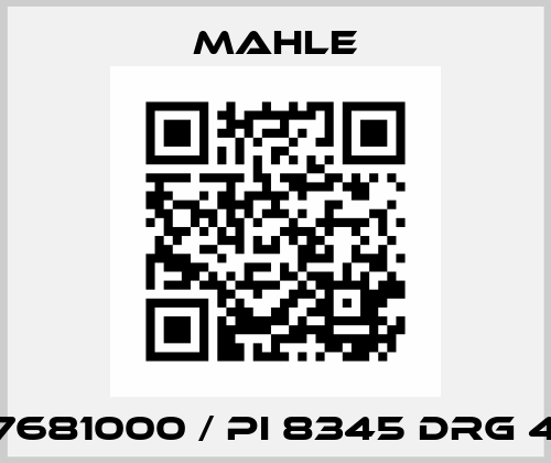 77681000 / Pi 8345 DRG 40 MAHLE